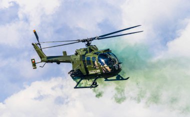 Kosice, Slovakya - 2 Eylül 2023: Kosice 'de uçuş günleri.