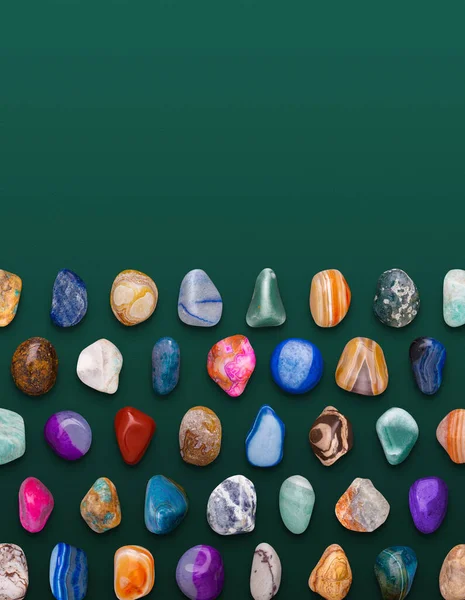 Разнообразие Камней Иллюстрации Композиции Рендер Готов Проектированию — стоковое фото
