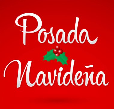 Posada Navidena, Noel Pansiyonu İspanyolca metin Meksika geleneksel Noel kutlaması