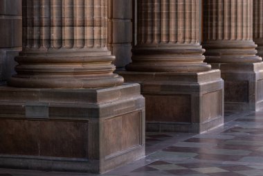 Guanajuato Meksika 'daki klasik sütunlar üssü.