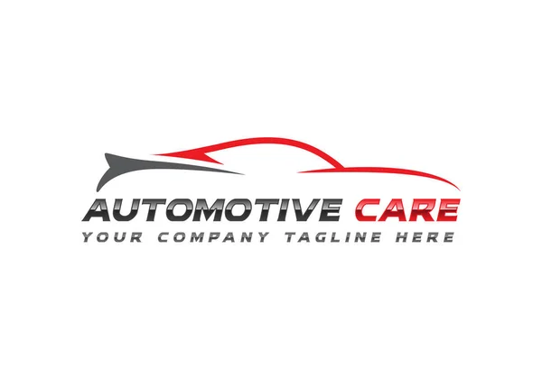 Auto Logo Automotive Logo Auto Wassen Logo Auto Detaillering Logo — Stockvector
