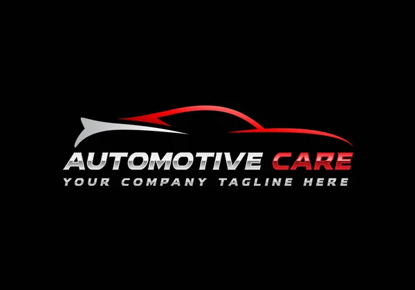 Auto Logo Automotive Logo Auto Wassen Logo Auto Detaillering Logo — Stockvector