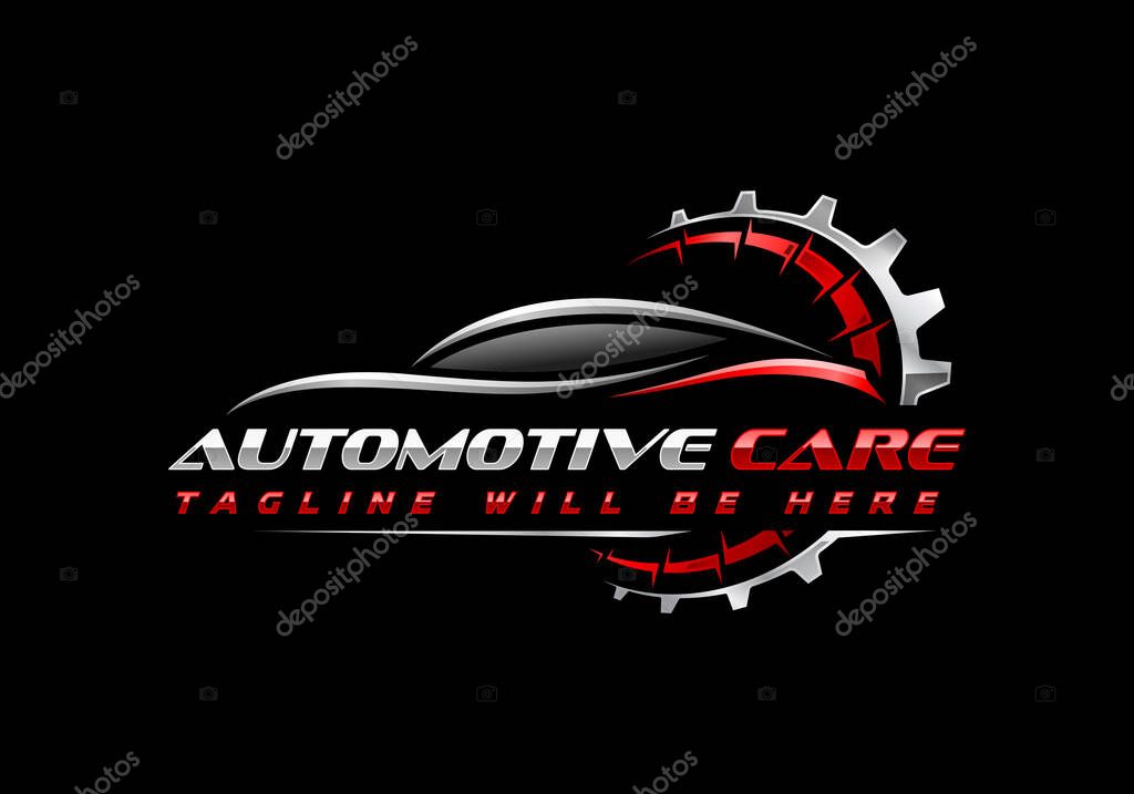 Car repair logo auto repair logo car garage car gear logo car service logo automobile engineering logo vector