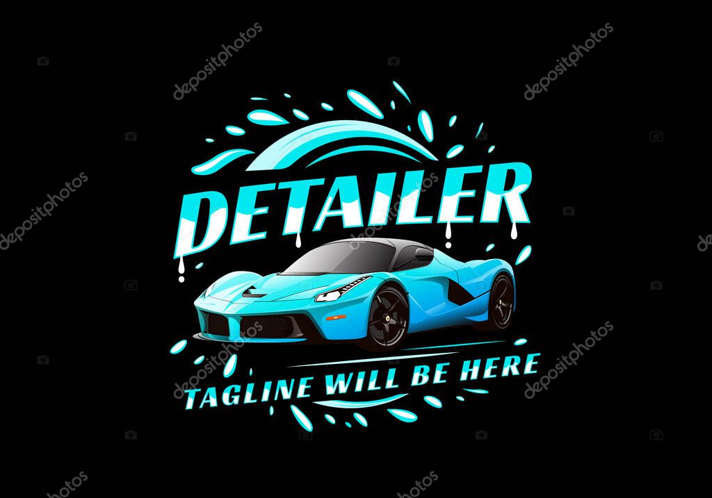 Car wash logo car cleaning logo car detailing logo auto detailing logo car polish logo car service logo car clean logo car cleaning logo vector