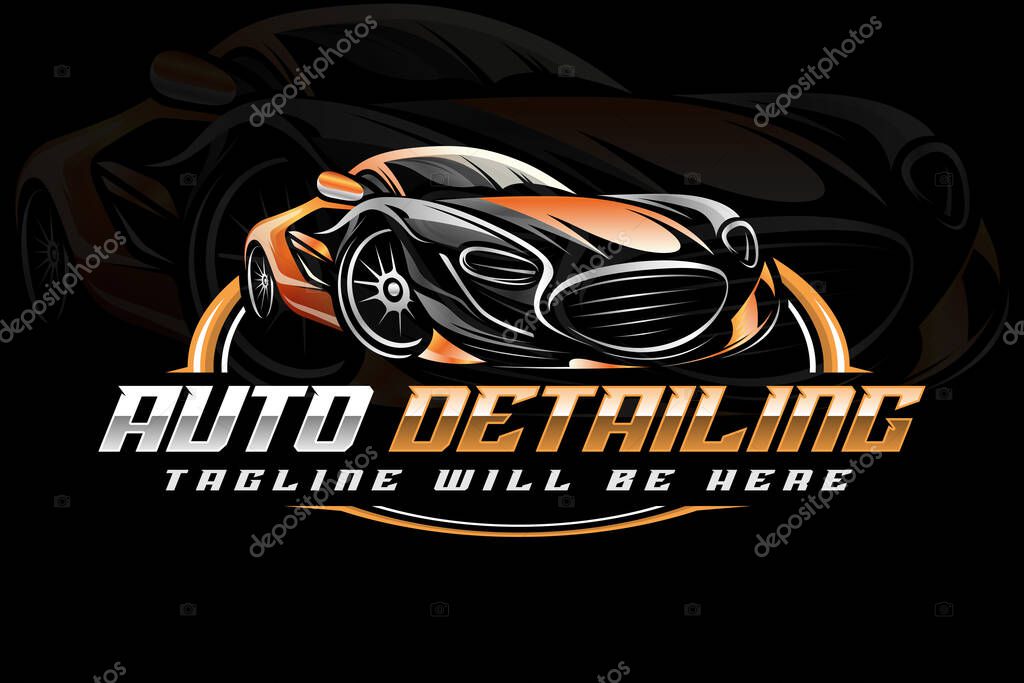 Auto detailing logo car detailing logo car wash logo car clean logo auto wash logo polish logo