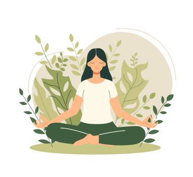 Meditasyonun temasının illüstrasyonu.