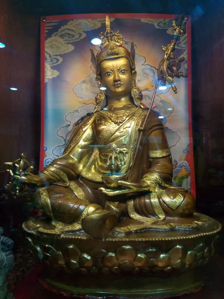 Padmasambhava Also Called Guru Rinpoche Padma Lotus Born Flourished 8Th — Stock Photo, Image