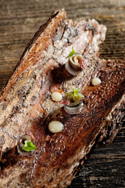 Ham Balık Fileto Ince Yemek — Stok fotoğraf