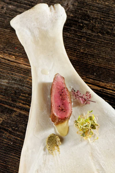 Duck Breast Fine Dining — Stock Photo, Image