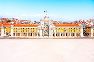 Portekiz - Lizbon 'daki ticaret meydanı - Avrupa tarihi