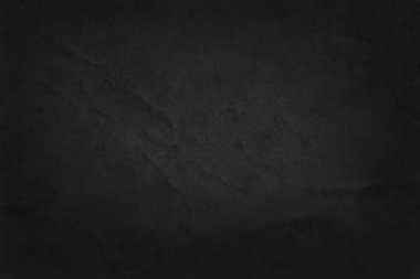 Arka plan ve tasarım çalışmaları için yüksek çözünürlüklü doğal desenli koyu gri kayrak dokusu. Siyah taş duvar.