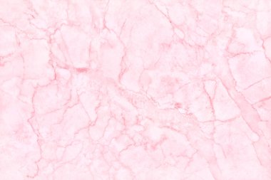 Yüksek çözünürlüklü pembe mermer desenli arka plan, iç dekorasyon için pırıl pırıl parlayan lüks desenli doğal fayansların en üst görüntüsü..