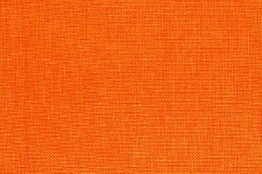 Turuncu kumaş kumaş dokusu arka plan, doğal tekstil deseni..