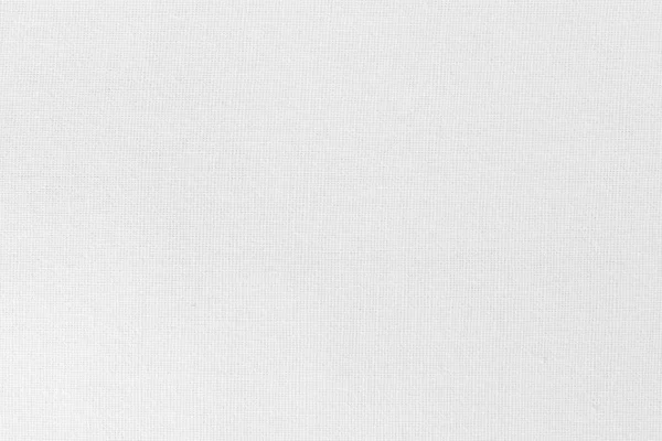 Bílá Bavlněná Tkanina Textura Pozadí Bezešvé Vzor Přírodního Textilu — Stock fotografie