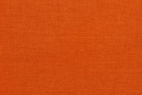 Orange Linen Fabric Texture Background Seamless Pattern Natural Textile — Fotografia de Stock