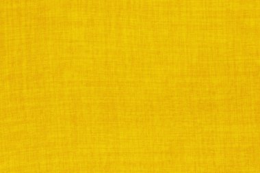 Sarı keten kumaş kumaş dokusu arka plan, doğal tekstil deseni..