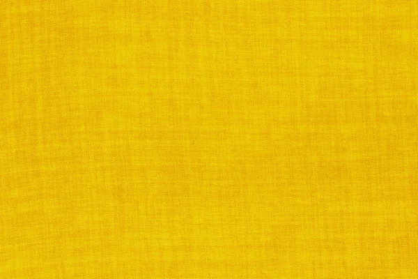 Yellow Linen Fabric Cloth Texture Background Seamless Pattern Natural Textile — Stock Photo, Image