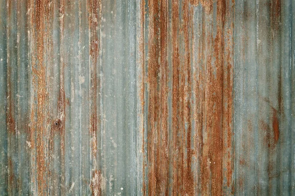 Старий Фон Текстури Цинкової Стіни Іржавий Оцинкованій Металевій Панелі — стокове фото