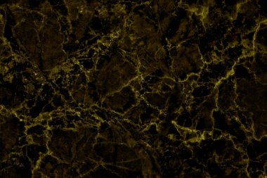 Yüksek çözünürlüklü siyah altın mermer desenli arka plan, iç dekorasyon için pırıl pırıl parlayan lüks desenli doğal fayansların en üst görüntüsü..