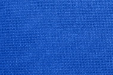 Koyu mavi keten kumaş kumaş kumaş dokusu arka plan, doğal tekstilin kusursuz deseni..