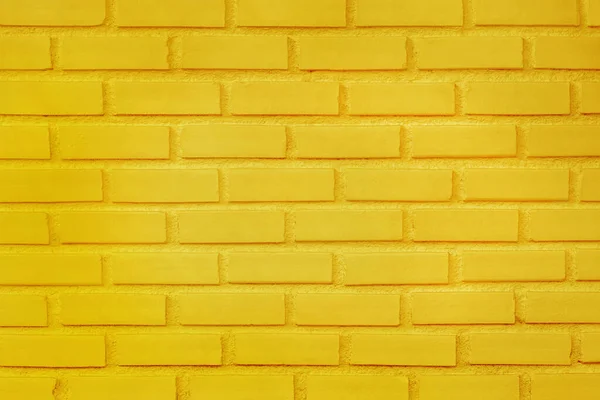 Gelbe Ziegelwand Textur Mit Vintage Stil Muster Für Hintergrund Und — Stockfoto