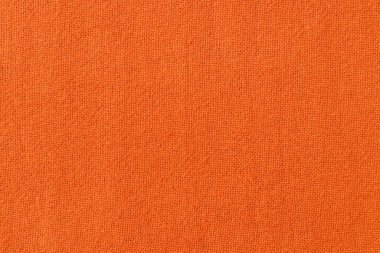 Turuncu pamuk kumaş dokusu arka plan, doğal tekstil deseni..