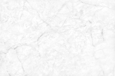 Tasarım sanatı için beyaz arkaplan mermer duvar dokusu, parlak ve lüks taştan pürüzsüz desen.