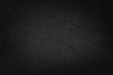 Arka plan ve tasarım çalışmaları için yüksek çözünürlüklü doğal desenli koyu gri kayrak dokusu. Siyah taş duvar.