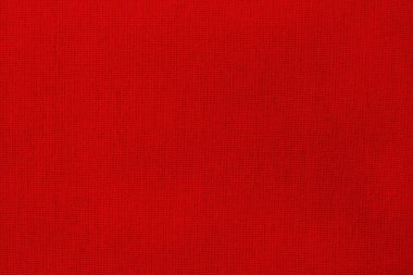 Koyu kırmızı pamuk kumaş kumaş dokusu arka plan, doğal tekstil deseni..