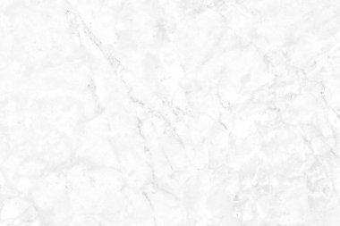 Tasarım sanatı için beyaz arkaplan mermer duvar dokusu, parlak ve lüks taştan pürüzsüz desen.