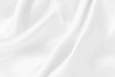 Arkaplan ve tasarım için beyaz kumaş dokusu, güzel ipek ya da keten deseni.