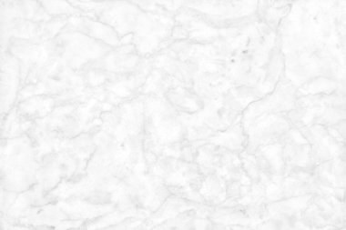 Tasarım sanatı için beyaz arkaplan mermer duvar dokusu, parlak ve lüks taştan pürüzsüz desen.
