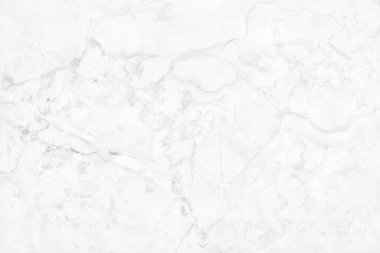 Tasarım sanatı için beyaz arkaplan mermer duvar dokusu, parlak ve lüks taştan pürüzsüz desen.