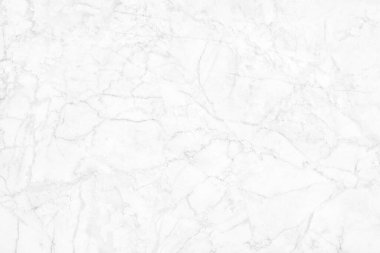 Tasarım sanatı için beyaz arkaplan mermer duvar dokusu, parlak ve lüks taştan pürüzsüz desen.