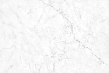 Tasarım sanatı için beyaz arkaplan mermer duvar dokusu, parlak ve lüks taştan pürüzsüz desen.
