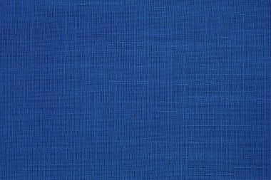 Koyu mavi keten kumaş kumaş kumaş dokusu arka plan, doğal tekstilin kusursuz deseni..