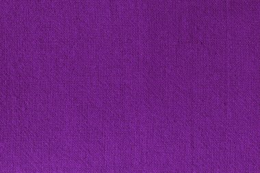 Mor kumaş kumaş dokusu arka plan, doğal tekstilin kusursuz deseni..