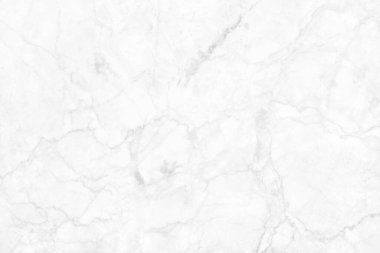 Tasarım sanatı için beyaz arkaplan mermer duvar dokusu, parlak ve lüks taştan pürüzsüz desen.