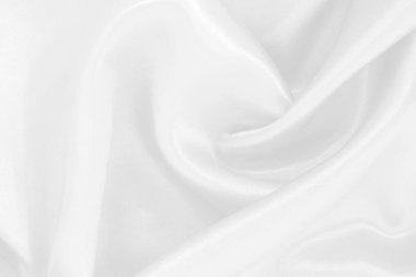Arkaplan ve tasarım için beyaz kumaş dokusu, güzel ipek ya da keten deseni.