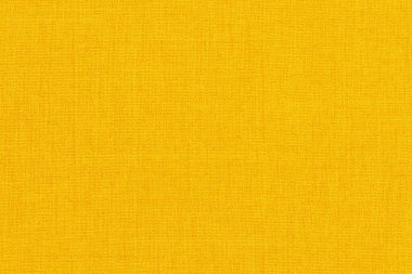 Sarı keten kumaş kumaş dokusu arka plan, doğal tekstil deseni..