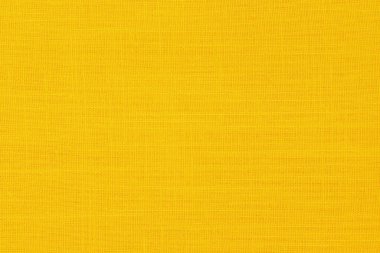 Sarı keten kumaş kumaş dokusu arka plan, doğal tekstil deseni..