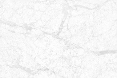 Tasarım sanatı için beyaz arkaplan mermer duvar dokusu, parlak ve lüks taştan pürüzsüz desen.