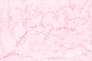Tasarım sanatı için pembe arkaplan mermer duvar dokusu, parlak ve lüks taştan pürüzsüz desen.