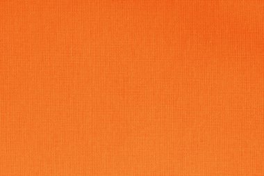 Turuncu kumaş kumaş dokusu arka plan, doğal tekstil deseni..