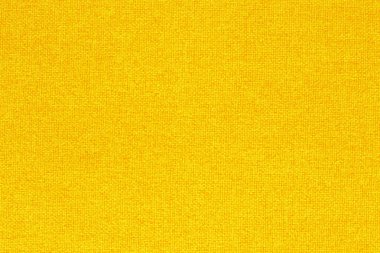 Sarı altın kumaş kumaş dokusu arka plan, doğal tekstil deseni..