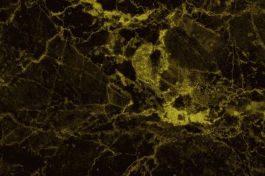 Yüksek çözünürlüklü siyah altın mermer desenli arka plan, iç dekorasyon için pırıl pırıl parlayan lüks desenli doğal fayansların en üst görüntüsü..