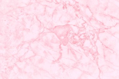 Tasarım sanatı için pembe arkaplan mermer duvar dokusu, parlak ve lüks taştan pürüzsüz desen.