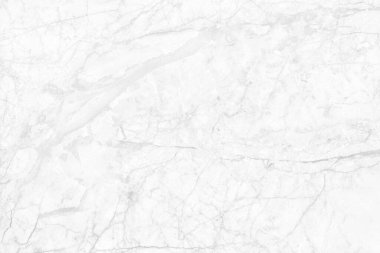 Tasarım sanatı için beyaz arkaplan mermer duvar dokusu, parlak ve lüks taştan pürüzsüz desen.