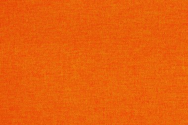 Turuncu kumaş kumaş dokusu arka plan, doğal tekstil deseni..