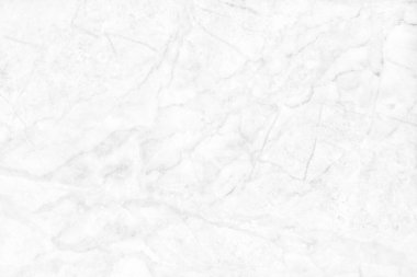 Tasarım sanatı için beyaz arkaplan mermer duvar dokusu, parlak ve lüks taştan pürüzsüz desen.